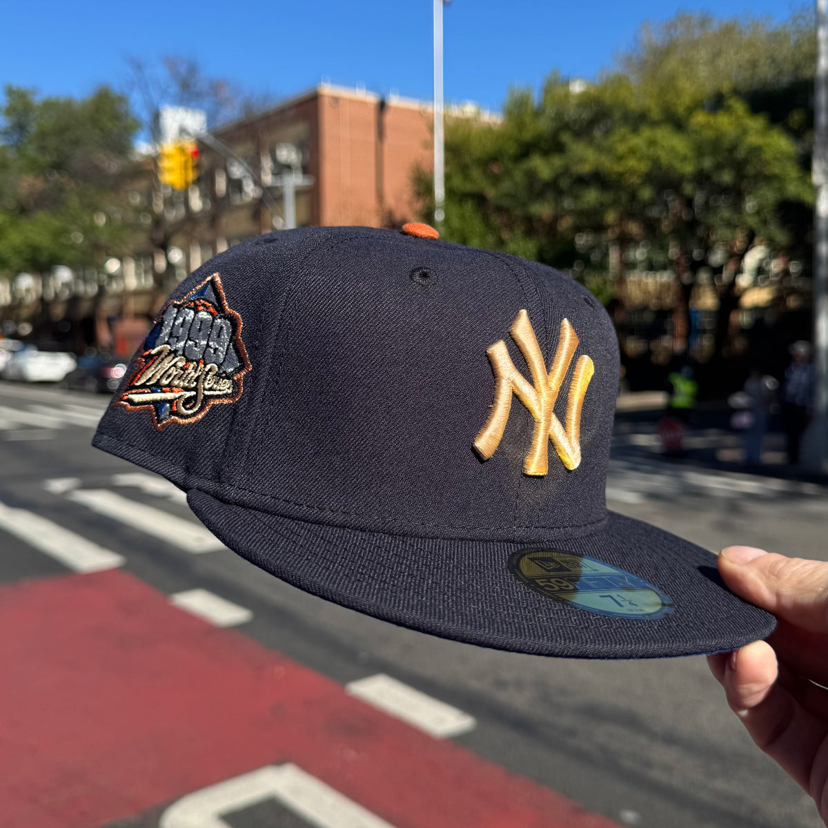 NY Yankees でかいリバーシブル　bboy 古着 90年代 MLB NEWYORK YANKEES ニューヨークヤンキース
