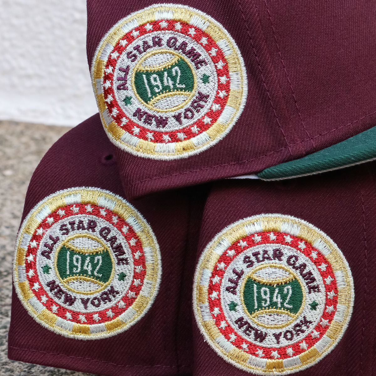 NEW ERA New York Yankees - 59Fifty 1942 All Star Game Maroon/Green