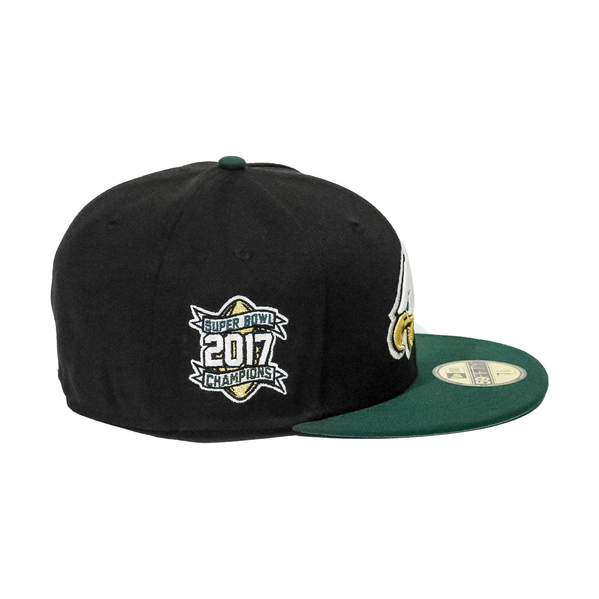 NEW ERA Philadelphia Eagles - 59FIFTY 2017 Super Bowl Black/Dark Green