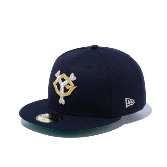 NEW ERA 読売ジャイアンツ - 59FIFTY NPB YOMGIACL NVY SIL GLD 23J【13562199】