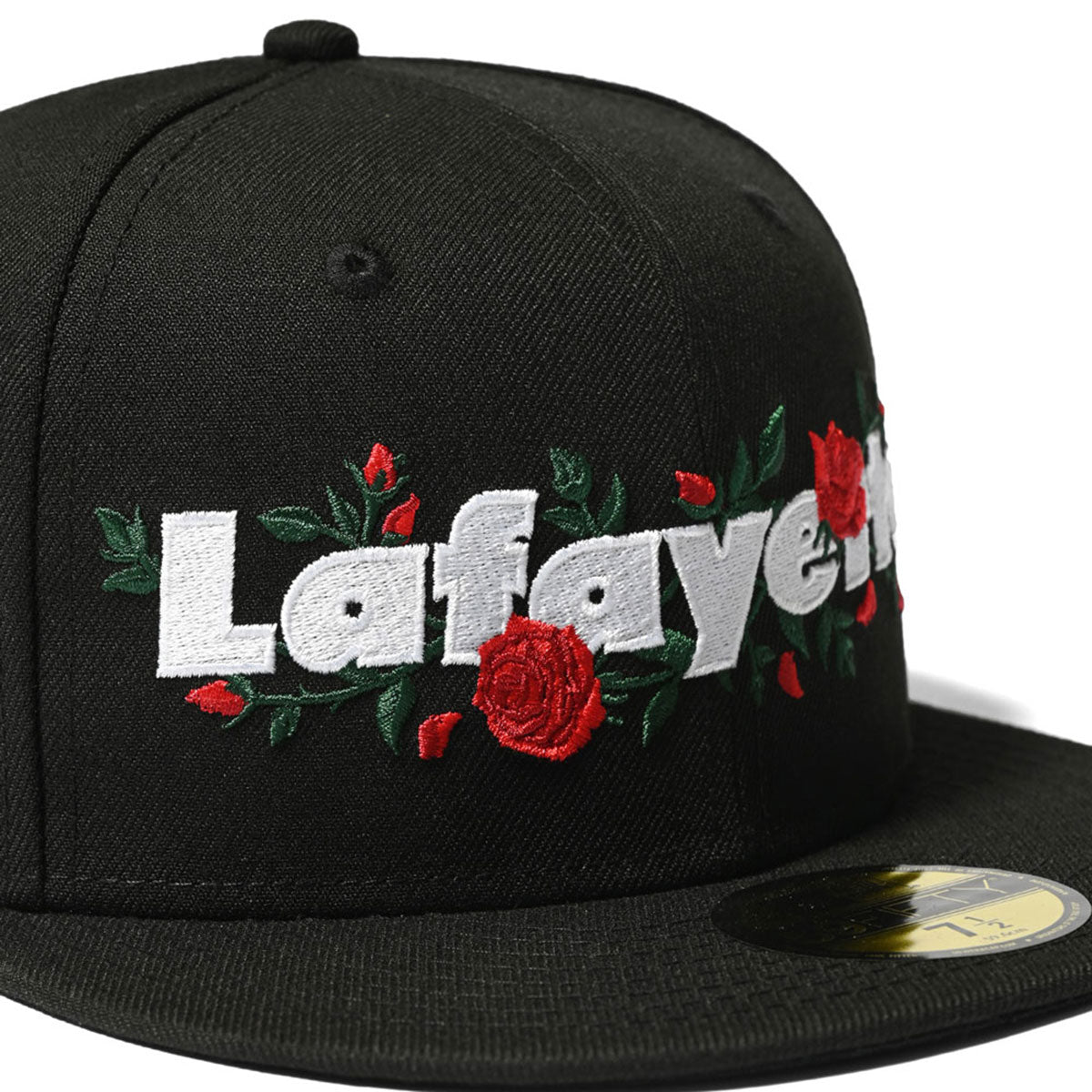 LFYT x NEW ERA Lafayette ROSE LOGO 59FIFTY BLACK【LS231409】