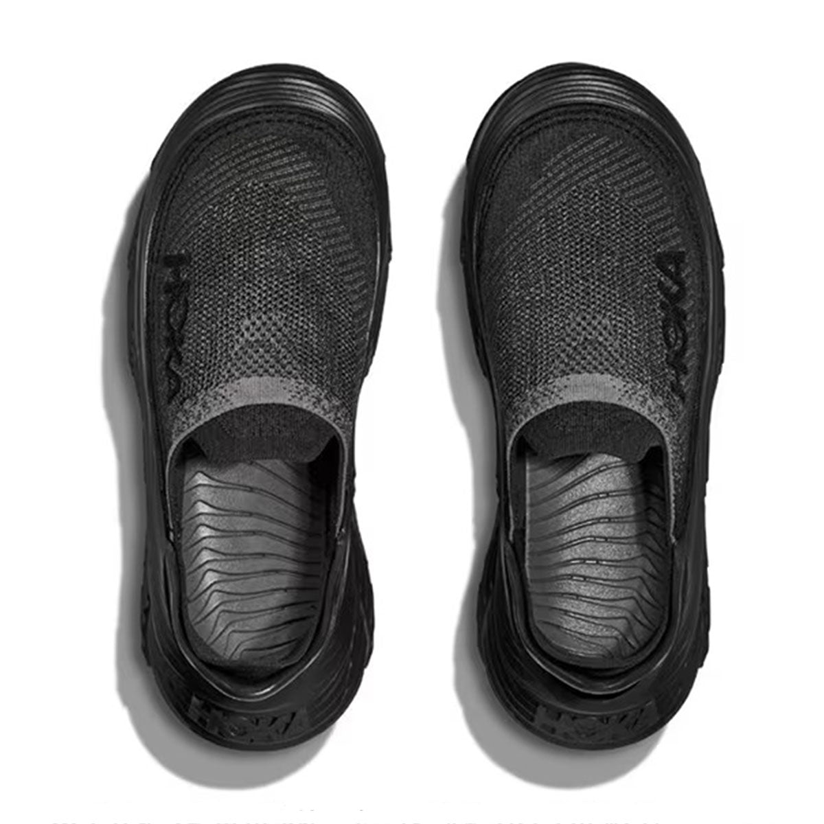 HOKA - UNISEX RESTORE TC BLACK×BLACK 【1134532-BBLC】