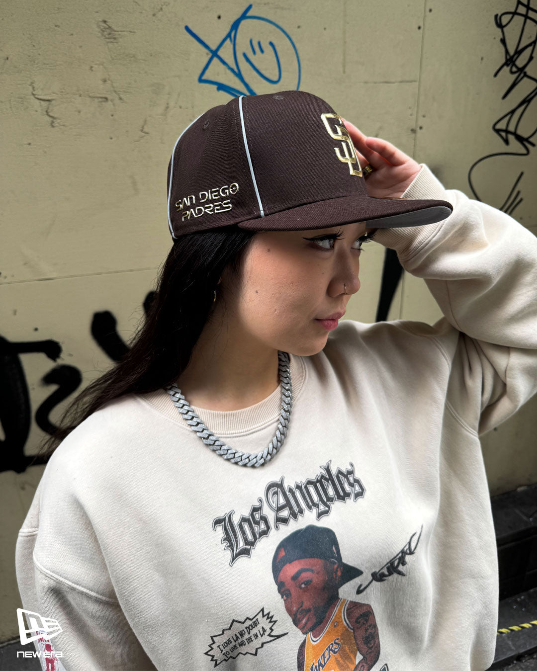 NEW ERA San Diego Padres - 59FIFTY HAJIME SORAYAMA TPU BURNTWOOD/GOLD 【14881989】