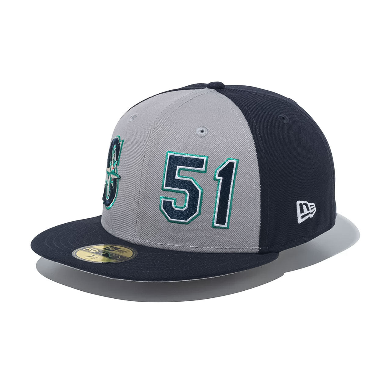 NEW ERA Seattle Mariners - 59FIFTY ICHIRO SUZUKI Hall of Fame 2025 GRAY/NAVY【14724789】