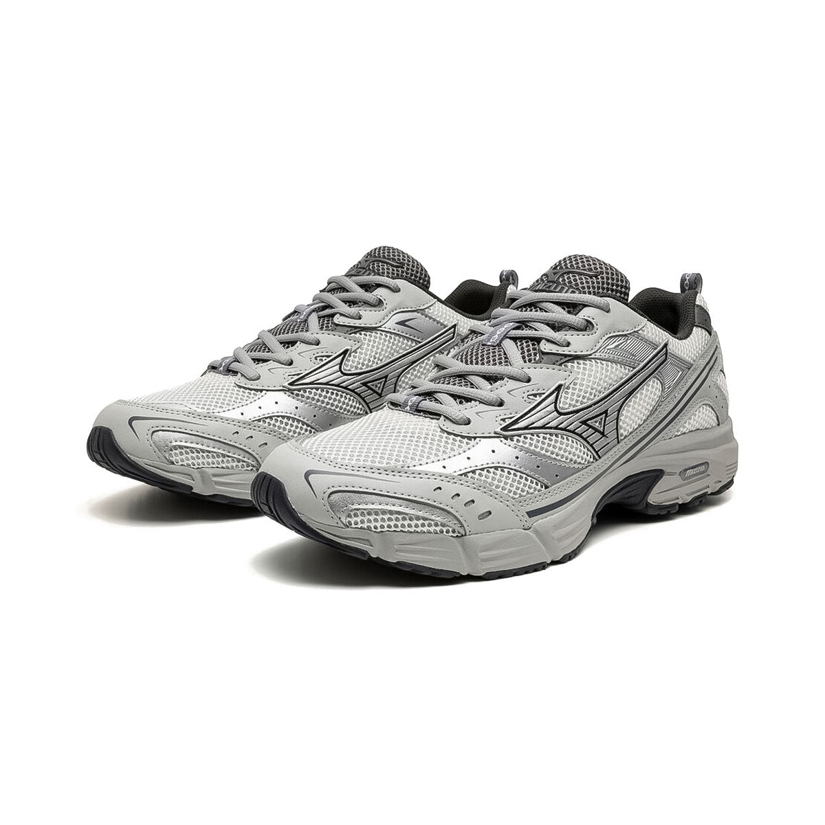 MIZUNO - UNISEX MXR LIGHT GRAY/SILVER/GRAY【D1GA245114】