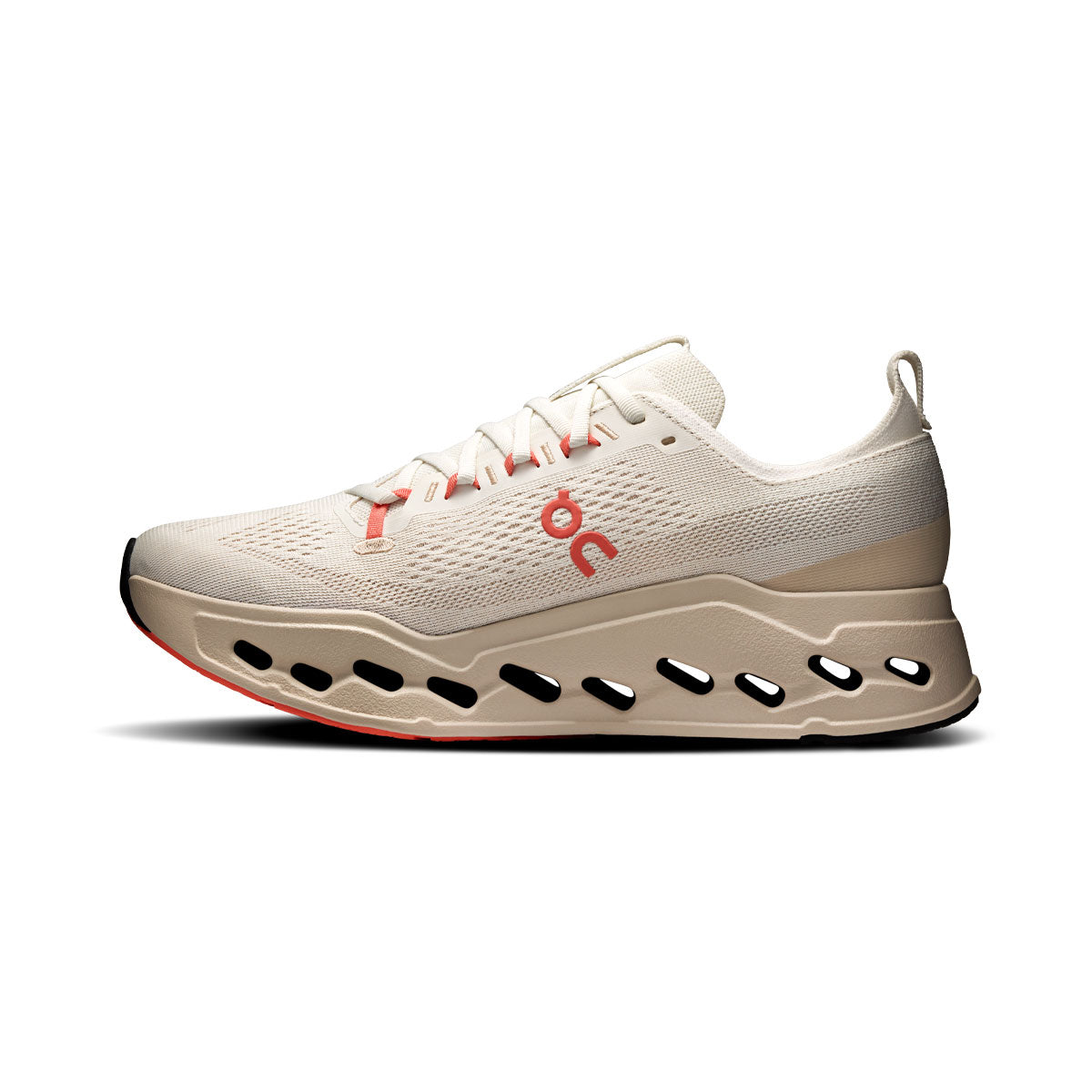 On - Cloudsurfer Max Ivory/Salmon【3WF30223297-MH】