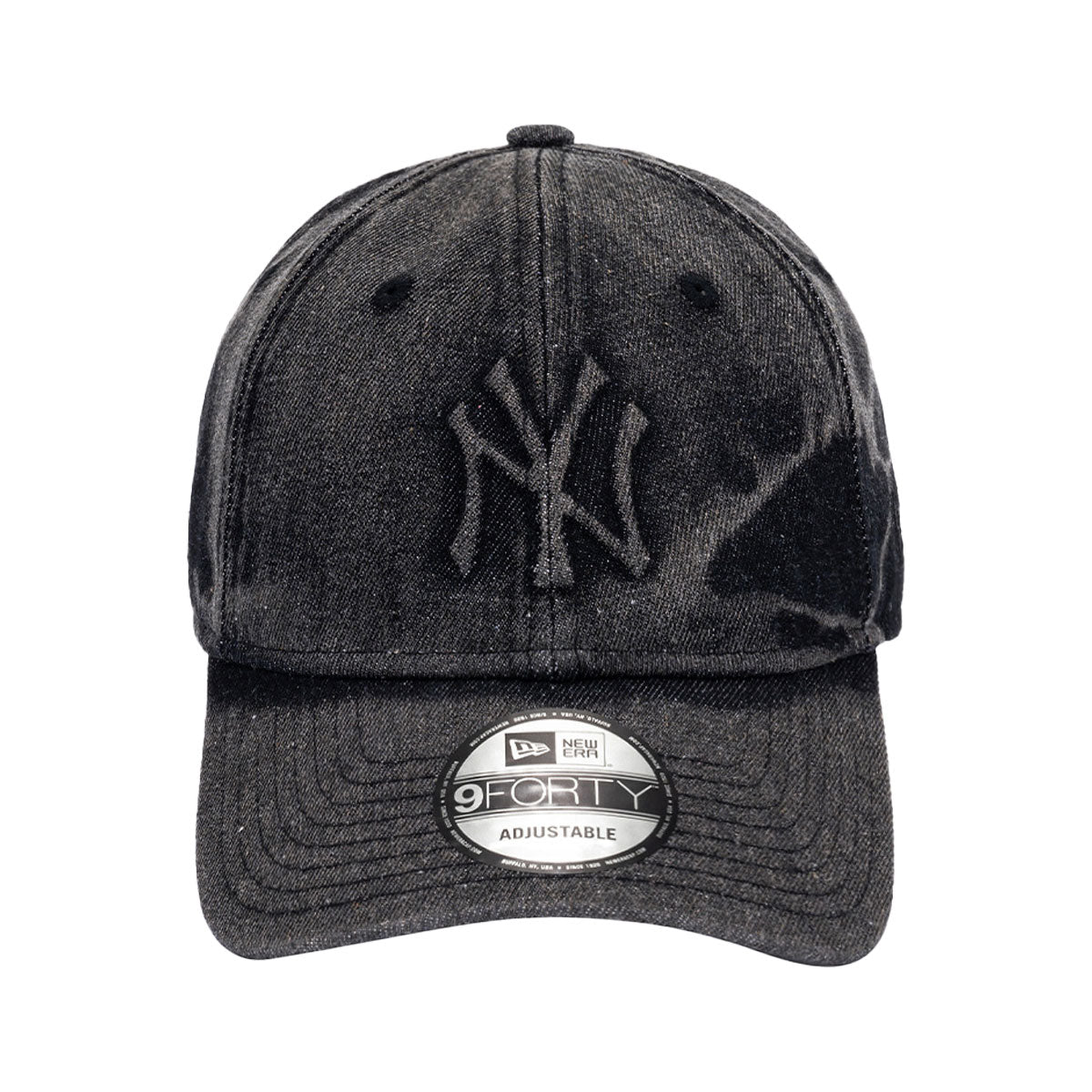 NEW ERA New York Yankees - 9FORTY EMBO Denim Line UNST BLACK 【14561852】