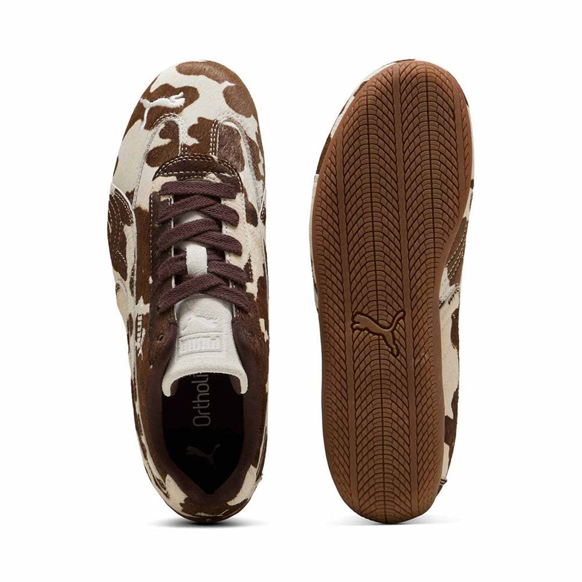PUMA - SPEEDCAT COW WNS CHOCOLATE BROWN/GUM 【406141-01】