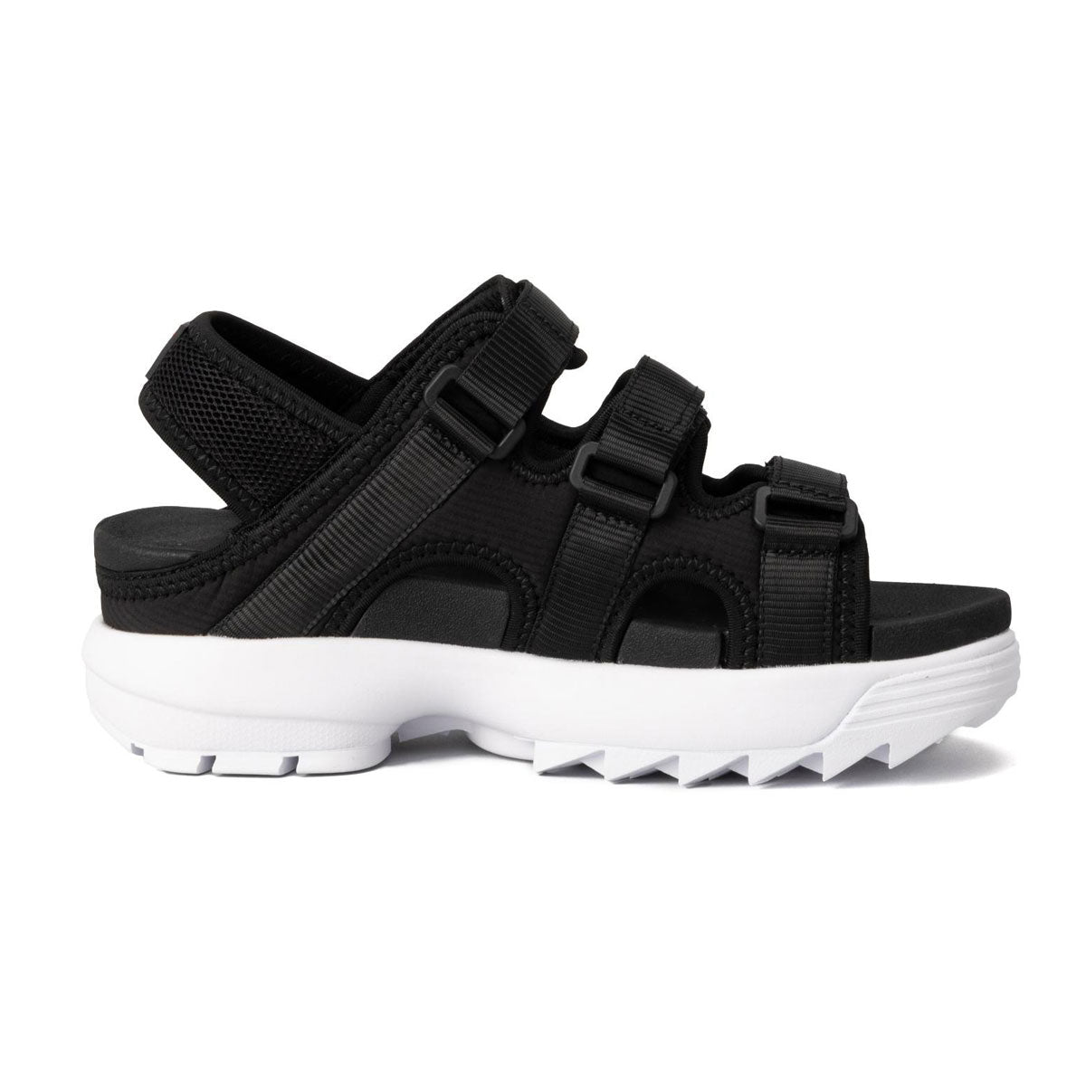 FILA - WMENS DISRUPTOR SD PUFFY BLACK/WHITE/RED 【USS23082-013】
