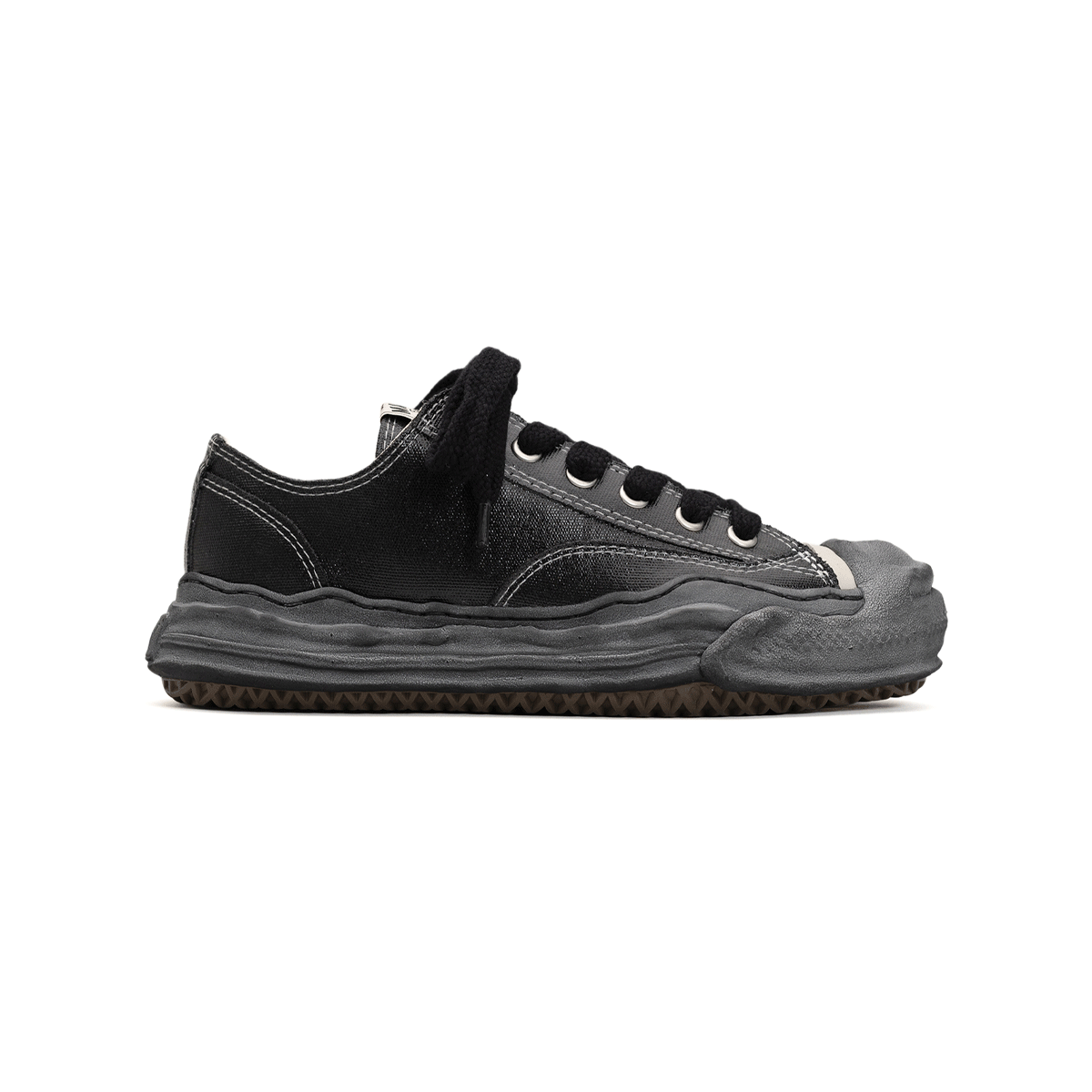 Maison MIHARAYASUHIRO HANK SL COATING LOW "BLACK/BLACK" メゾン ミハラヤスヒロ ハンク シリコン コーティングロー "ブラック/ブラック"【A13FW731】