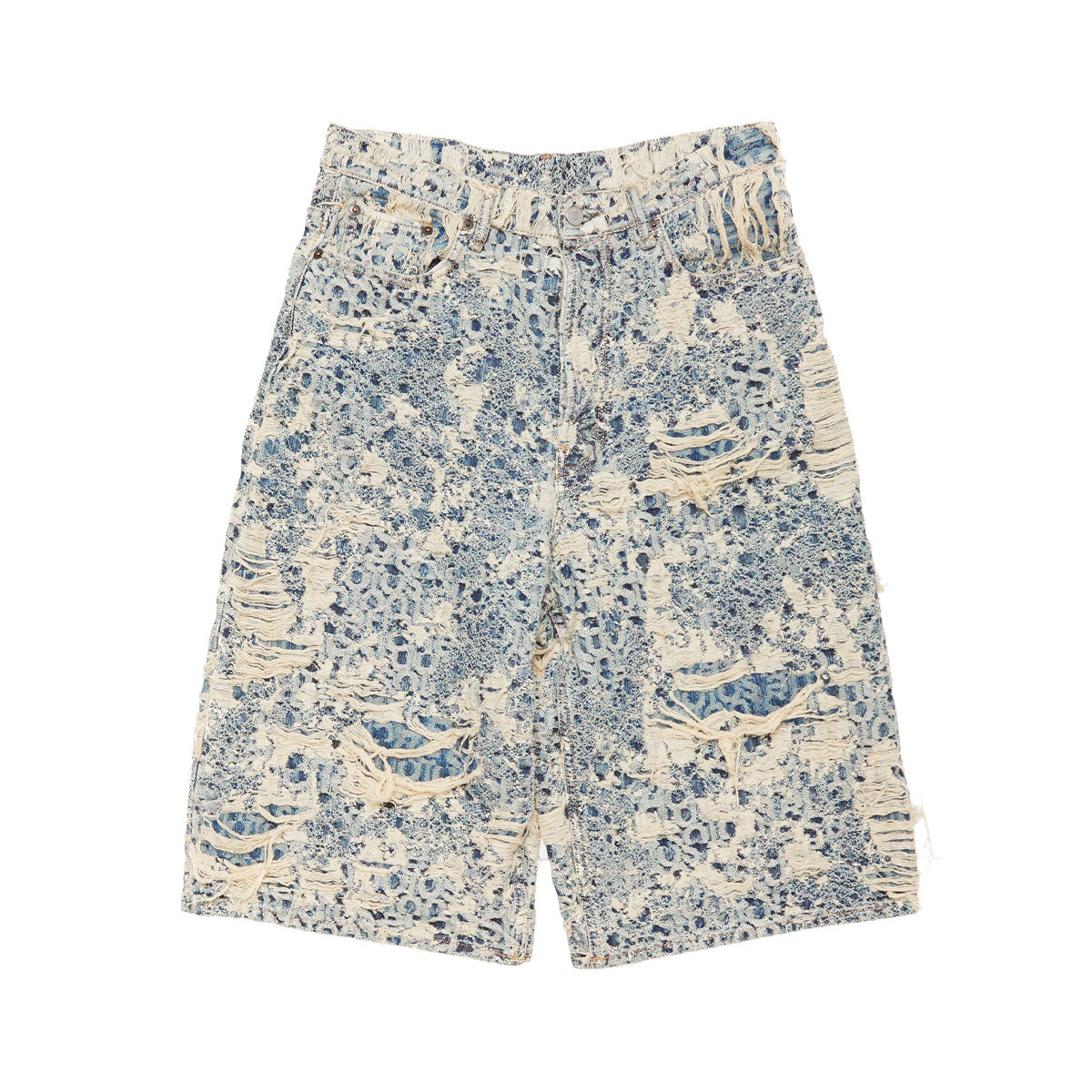 Acne Studios - Denim shorts Loose fit MID BLUE 【FN-MN-SHOR000279】