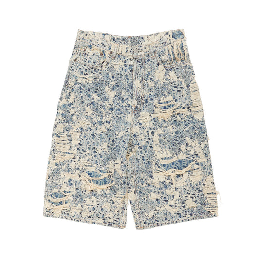 Acne Studios - Denim shorts Loose fit MID BLUE 【FN-MN-SHOR000279】