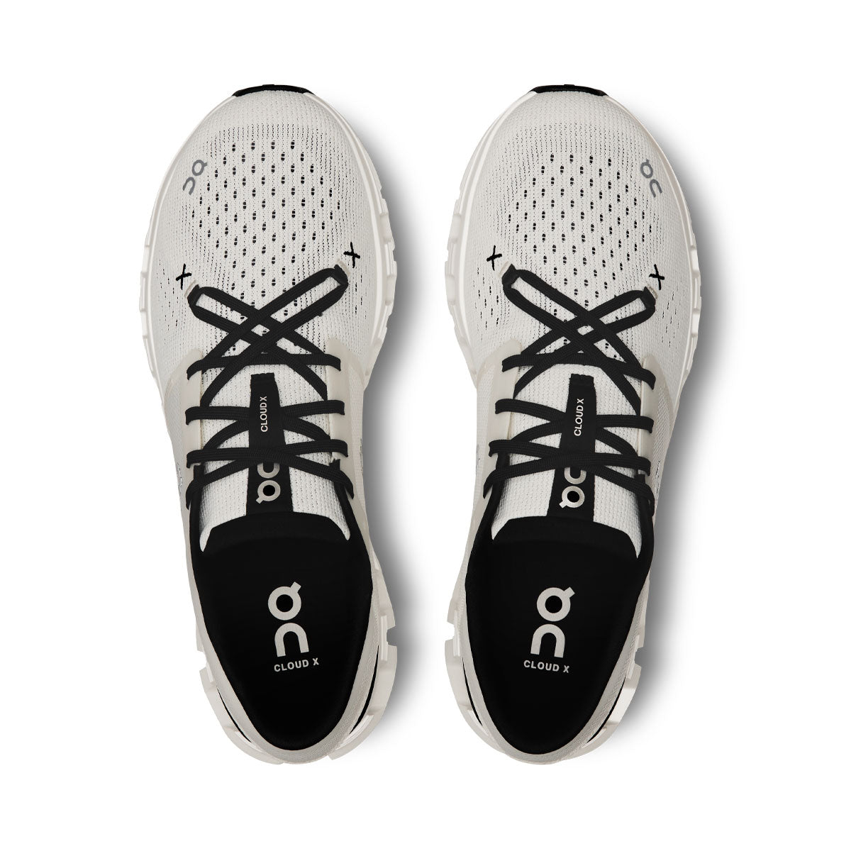 On - Cloud X 4 M Ivory | Black 【3ME30040791】