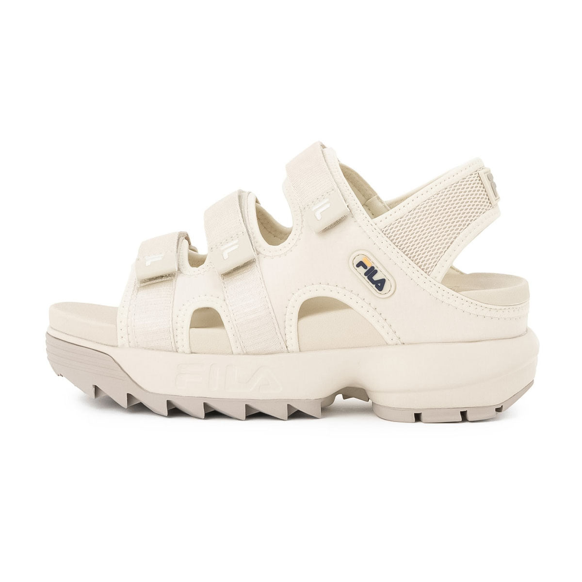 FILA - DISRUPTOR SD PUFFY BEIGE/TANGERINE/FILA NAVY 【USS24036-922】