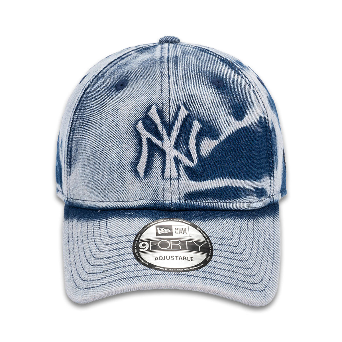 NEW ERA New York Yankees - 9FORTY EMBO Denim Line UNST DARK BLUE【14561851】