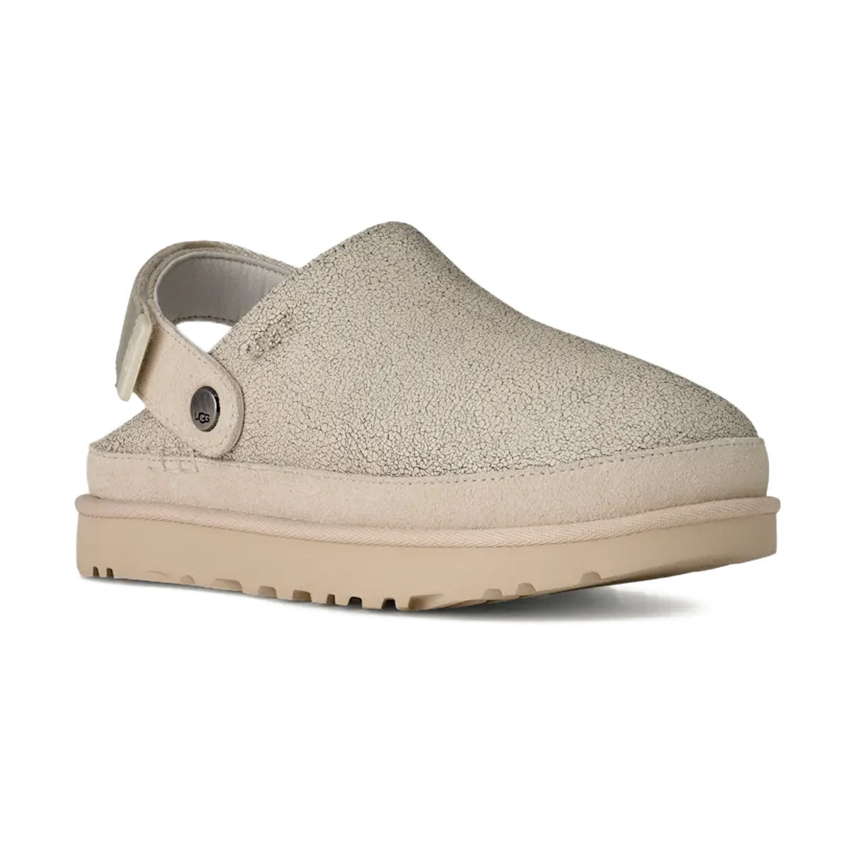 UGG - WMNS GOLDENSTAR CRACKLE CLOG CRACKLE WHITE 【1177853-CRCK-06