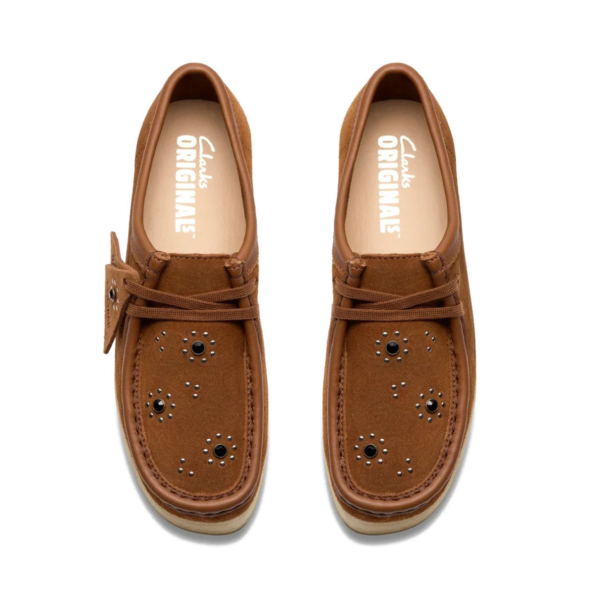 Clarks - Wallacraft Bee Brown/Orange Suede 【26183067】