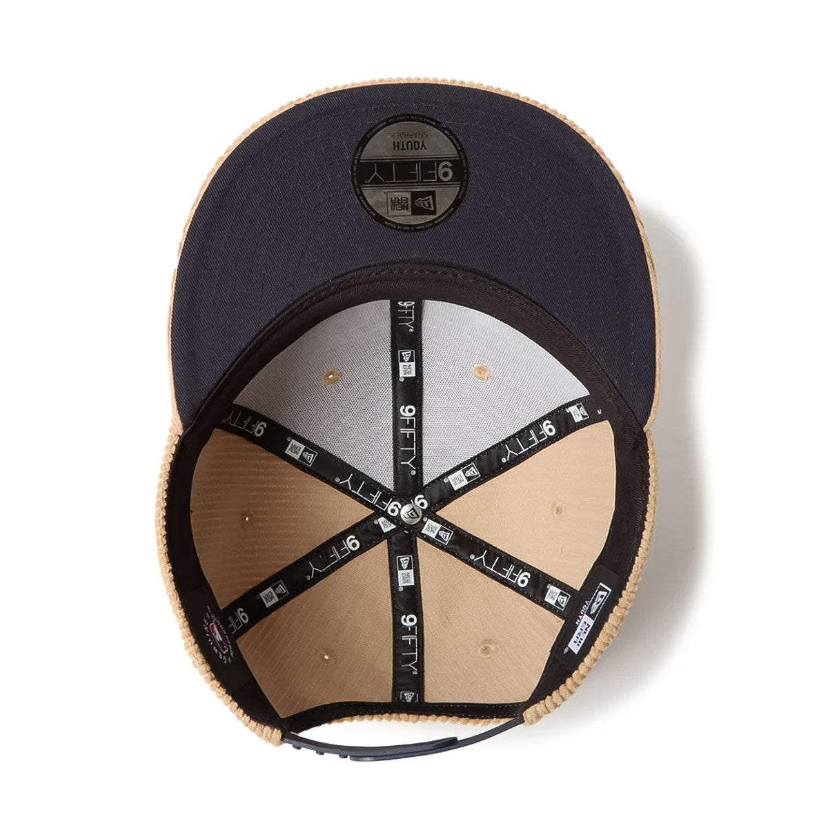 NEW ERA Los Angeles Dodgers - Youth 9FIFTY Corduroy BEIGE 【14671568】