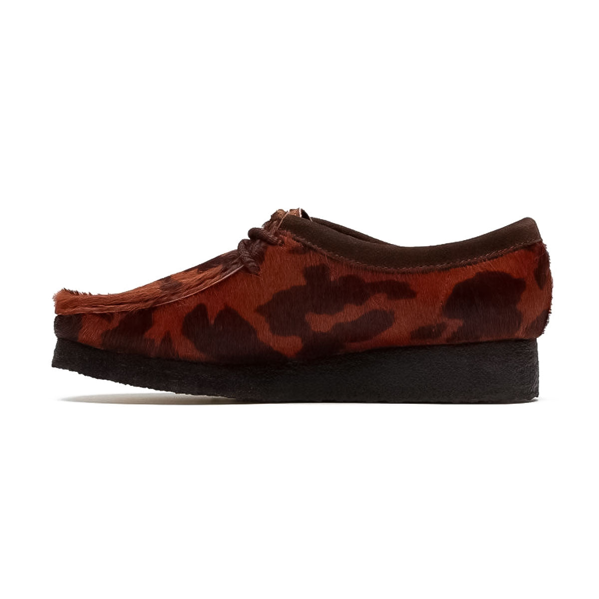 Clarks - Wallabee. Brown Cow Print 【26183072】