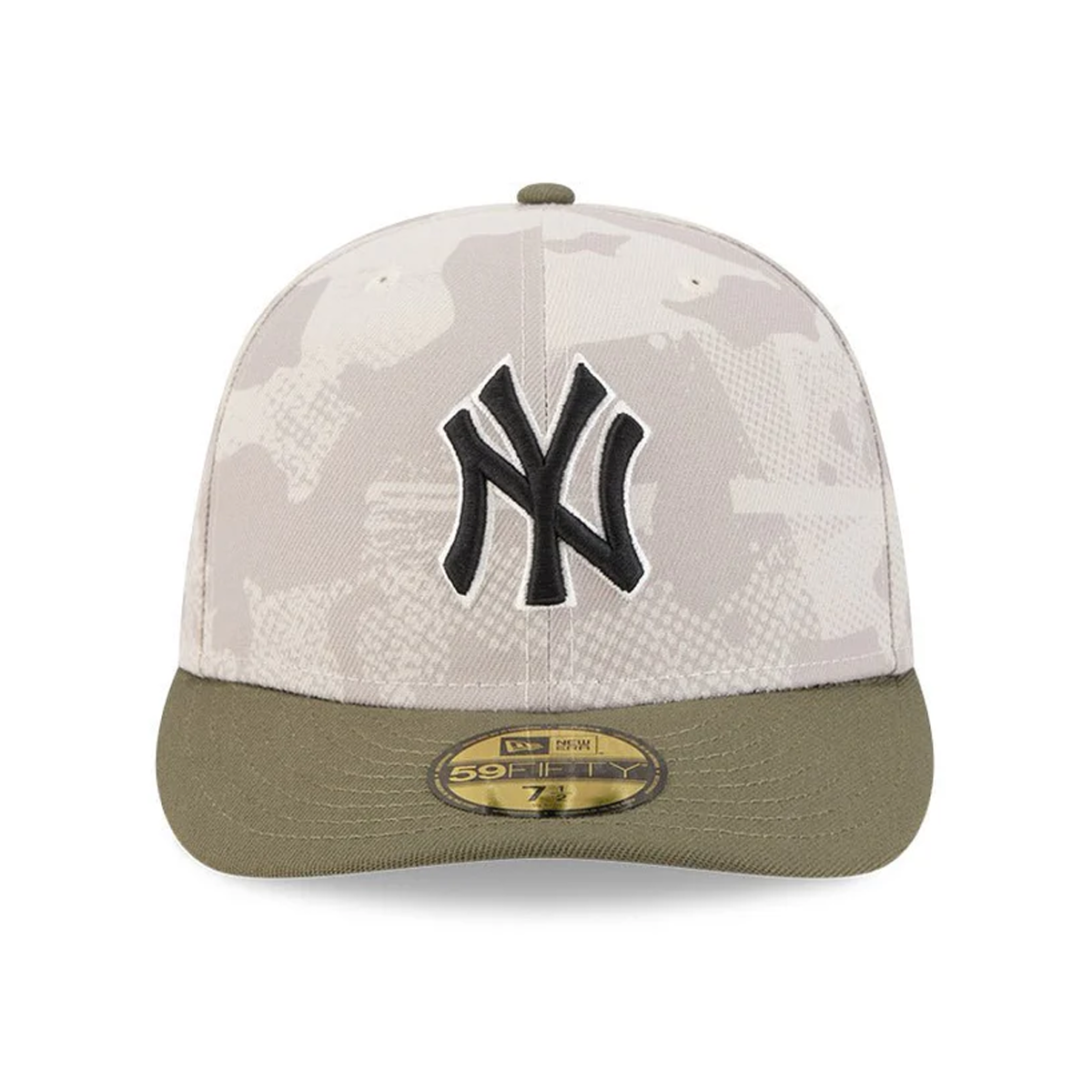NEW ERA New York Yankees - 59FIFTY MLB2025 Armed Forces Day STONE【14517062】