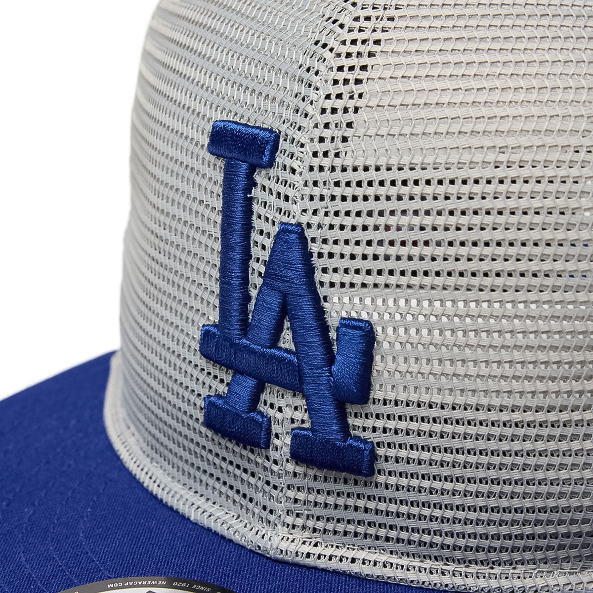 NEW ERA Los Angeles Dodgers - 9FIFTY TRACKER ALL MESH GRAY/DARK ROYAL【14388563】