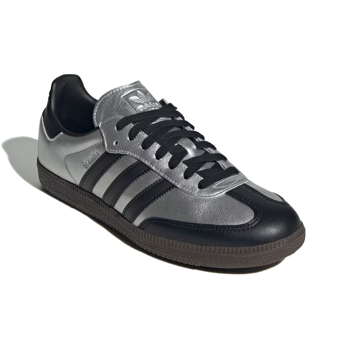 adidas - SAMBA OG Silver Metallic/Core Black/Dark Brown 【KI8464】