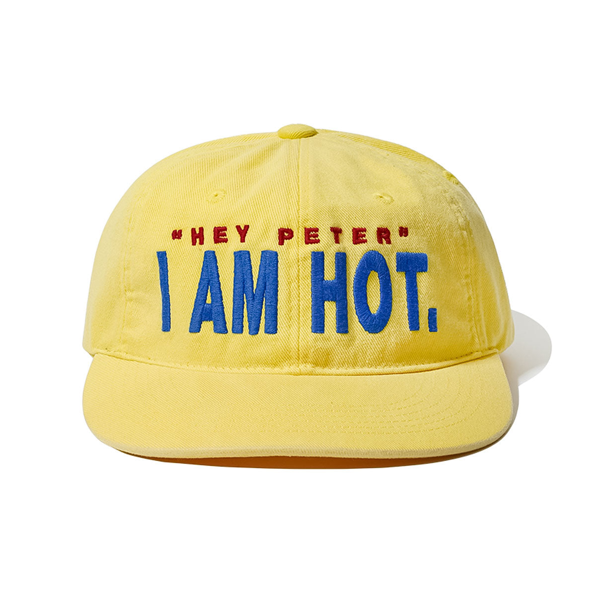 MY NAME IS PETER - 6 PANEL I AM HOT CAP YELLOW