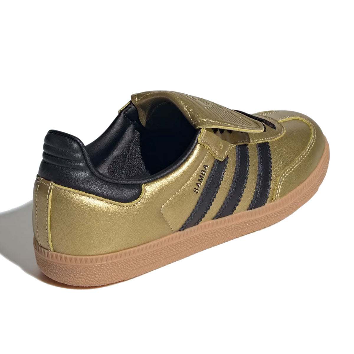 adidas - SAMBA LT WMNS Gold Metallic/Core Black/Gum 【JH5708】