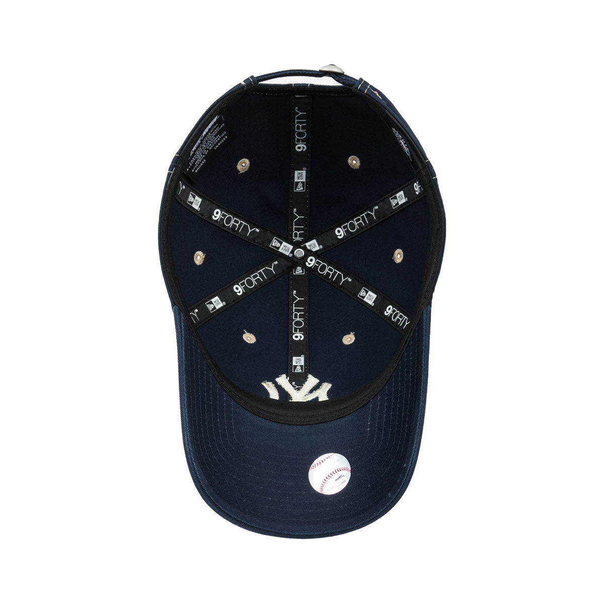 NEW ERA New York Yankees - 9FORTY Stitch Basic UNST NAVY 【14205783】