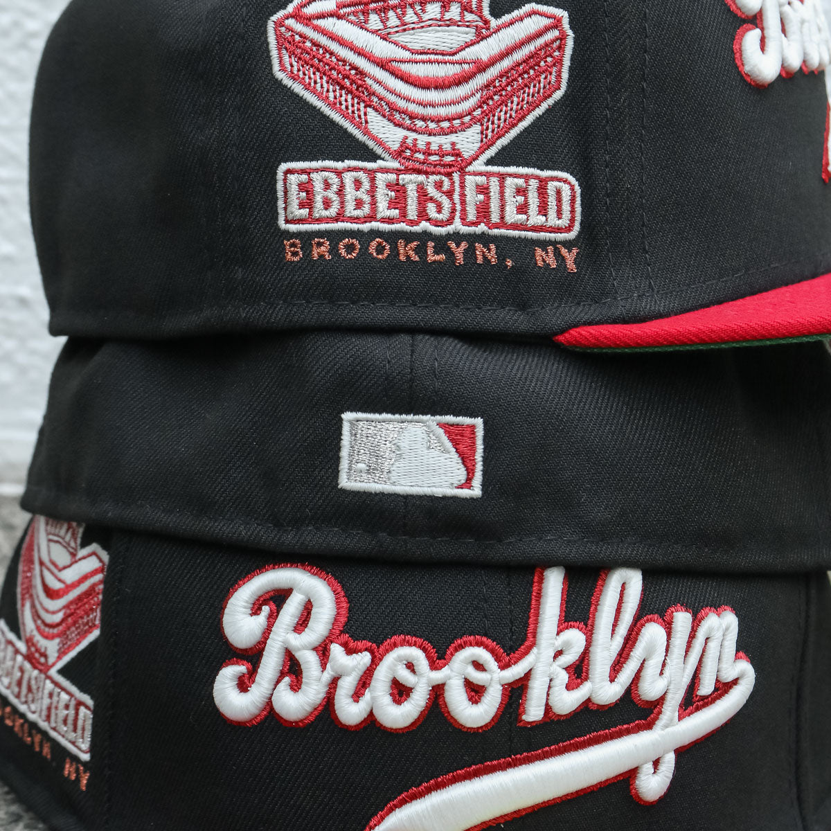 NEW ERA Brooklyn Dodgers - 59Fifty Ebbets Field Black/Red