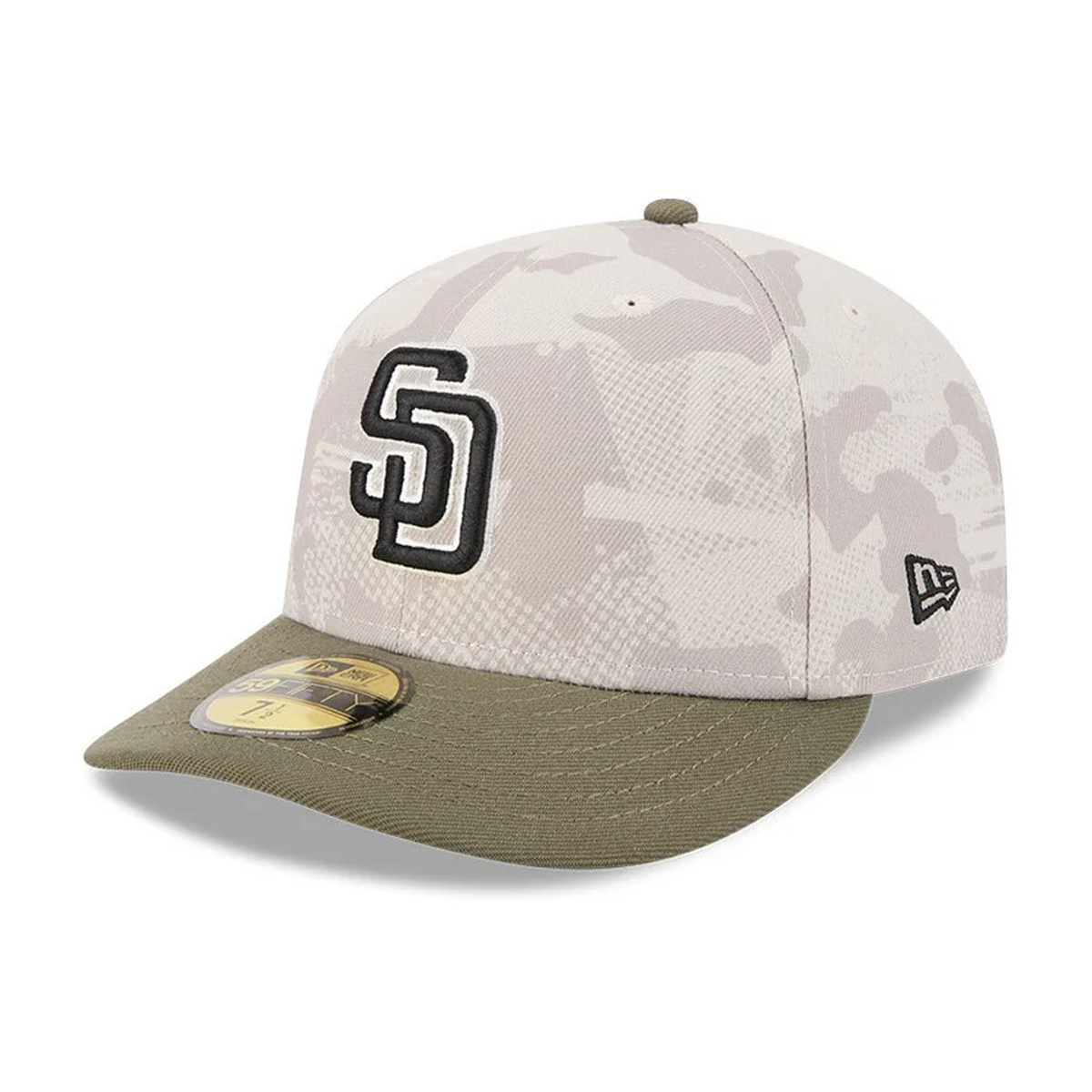 NEW ERA - San Diego Padres 59FIFTY MLB2025 Armed Forces Day STONE【14517061】