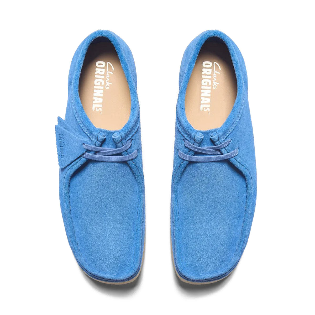 Clarks - Wallabee Blue Suede 【26183800】