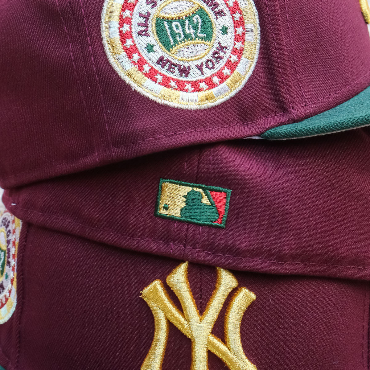 NEW ERA New York Yankees - 59Fifty 1942 All Star Game Maroon/Green