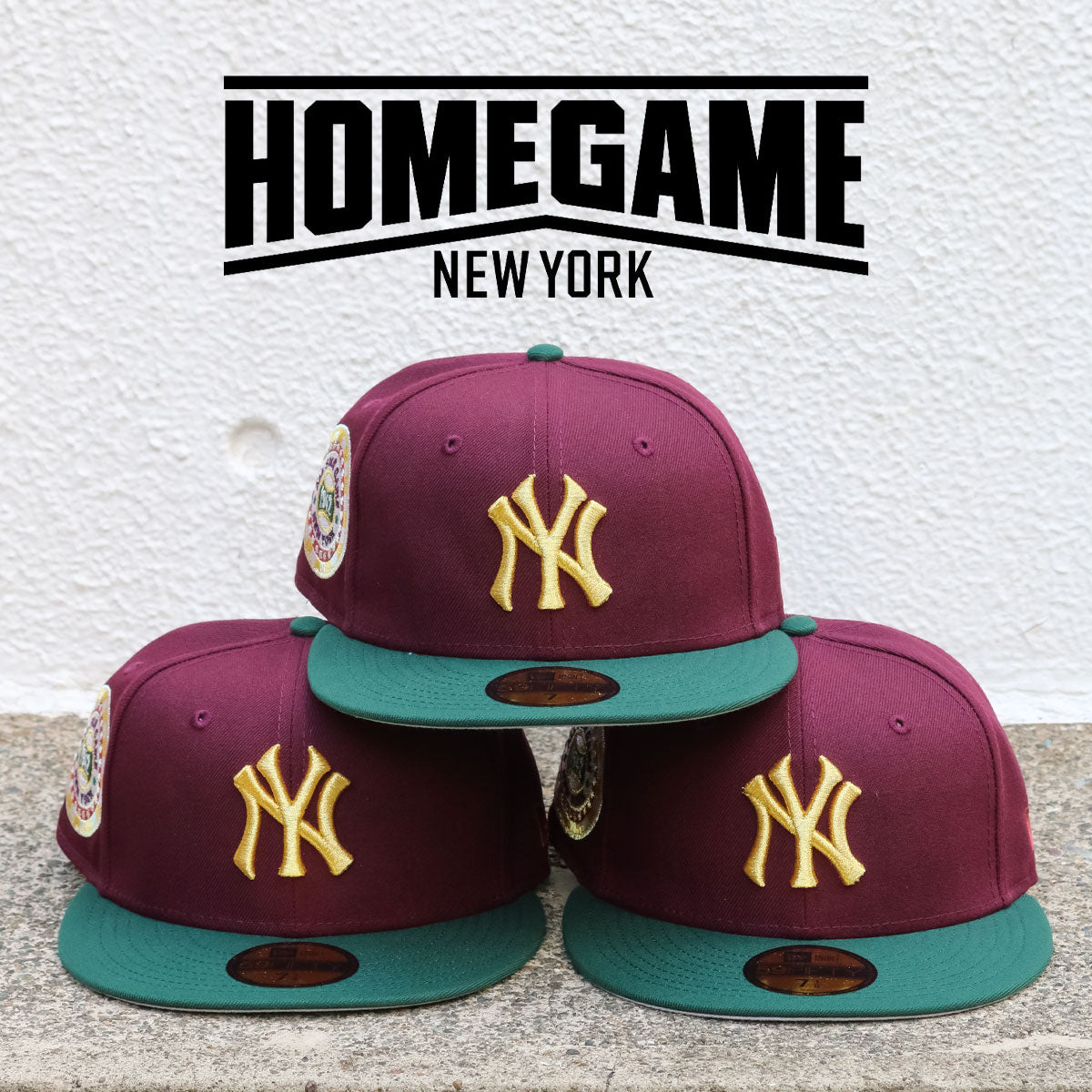 NEW ERA New York Yankees - 59Fifty 1942 All Star Game Maroon/Green