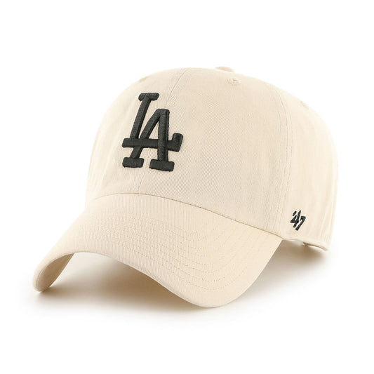 ’47 BRAND Los Angeles Dodgers - CLEAN UP NATURAL 【14751213 47A B-RGW12GWS-NTB】