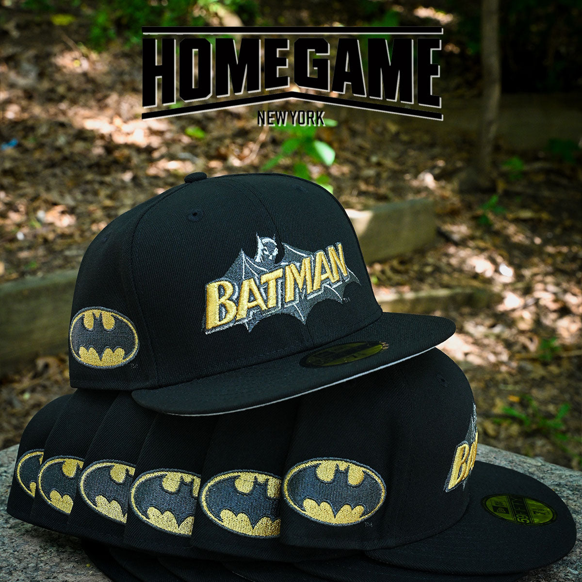 New Era × Batman - Batman 59Fifty Black