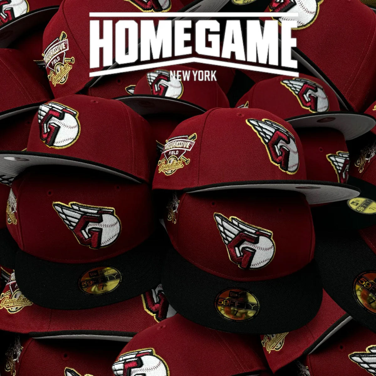 NEW ERA CLEVELACD GUARDIANS - 59FIFTY CO PROGRESSIVE FIELD HEATHER.RED/BLACK