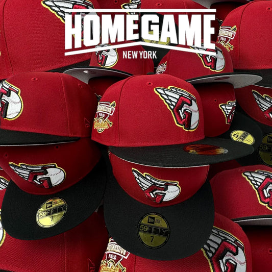 NEW ERA CLEVELACD GUARDIANS - 59FIFTY CO PROGRESSIVE FIELD HEATHER.RED/BLACK