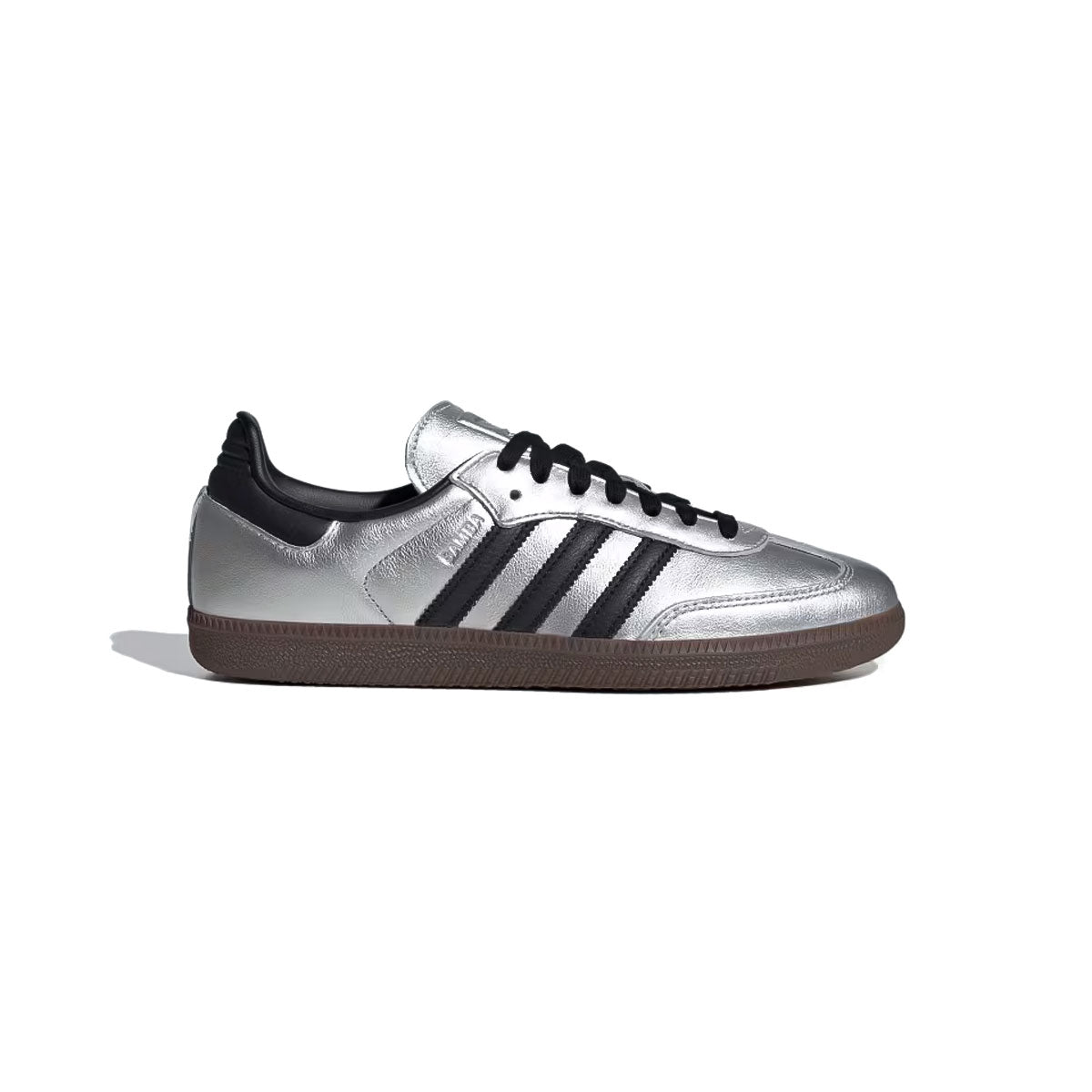 adidas - SAMBA OG WMNS Silver Metallic/Core Black/Gum【JI4218】