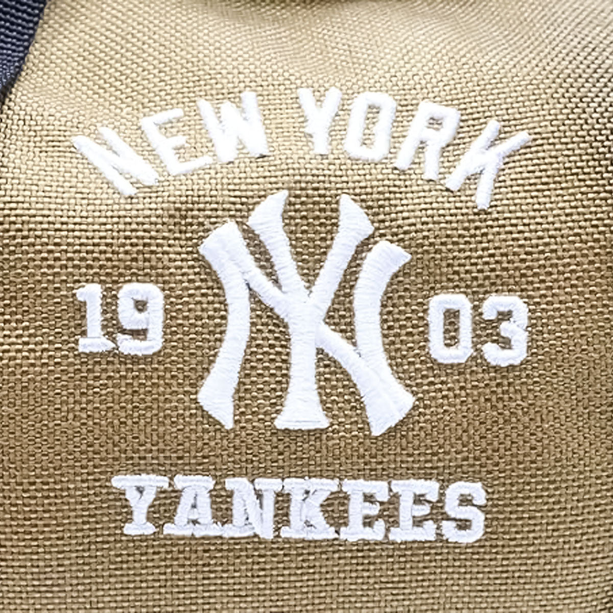New York Yankees MLB SMALL ROLL BAG BEIGE 【YK-R03 】