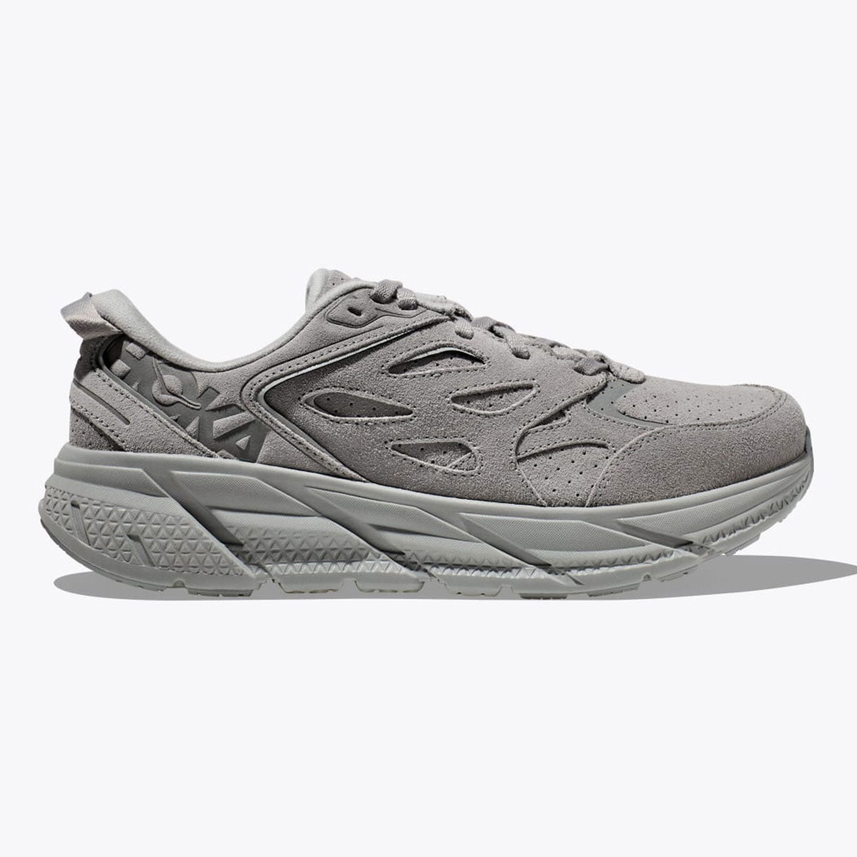 HOKA - UNISEX CLIFTON L SUEDE LIMESTONE / LIMESTONE 【1122571-LLTN】