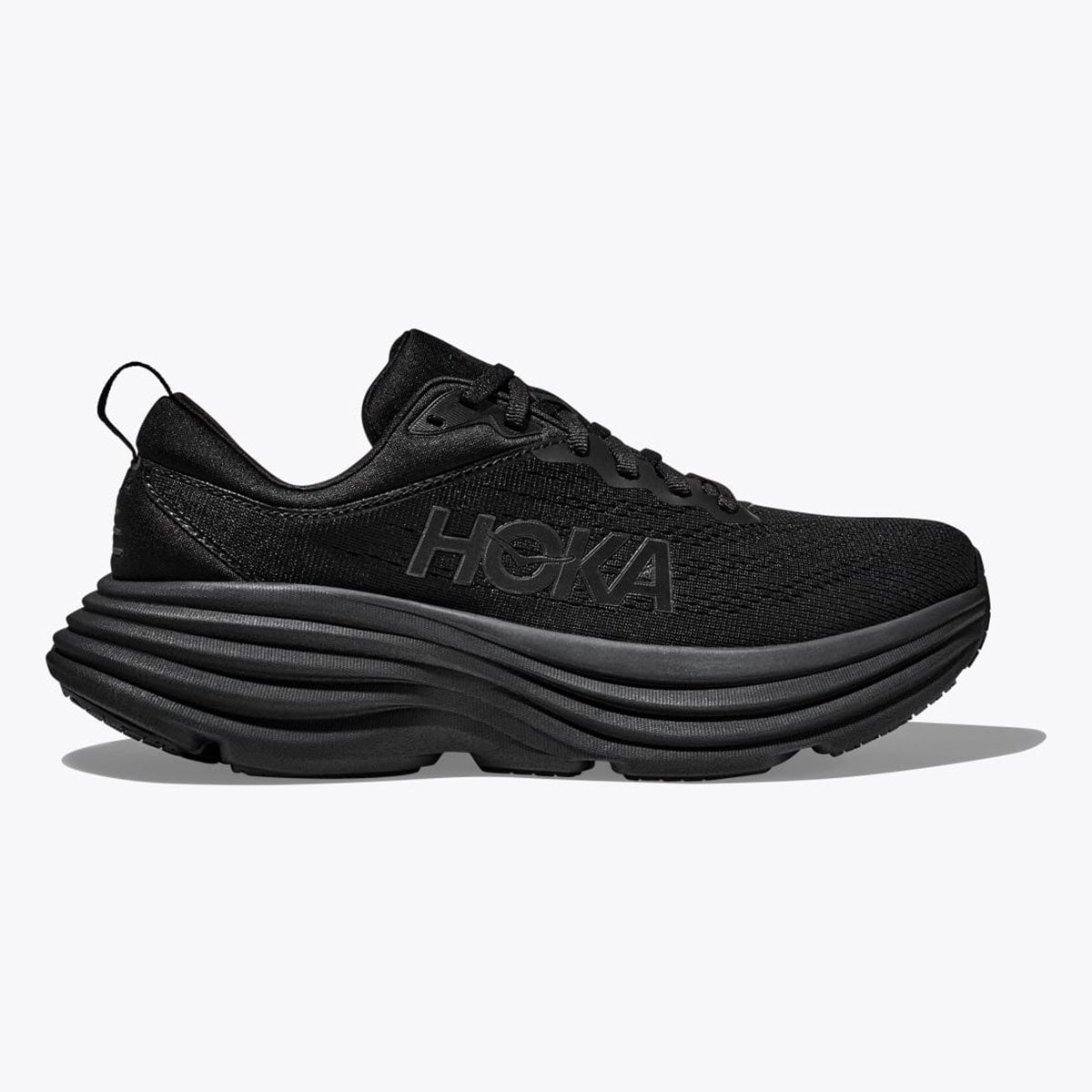 HOKA - MENS BONDI 8 BLACK/BLACK 【1123202-BBLC】