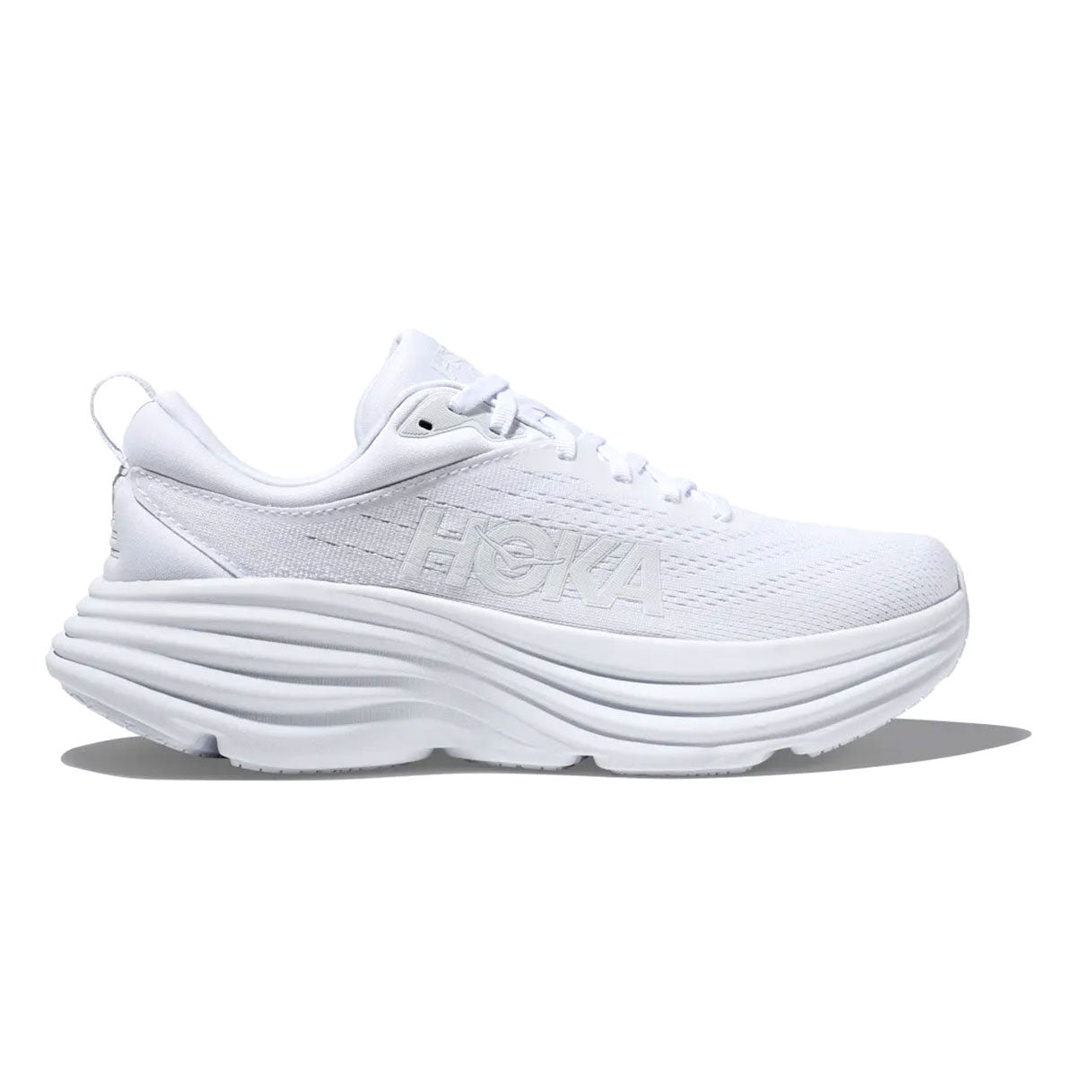 HOKA - WMNS BONDI 8 WHITE×WHITE  【1127952-WWH】