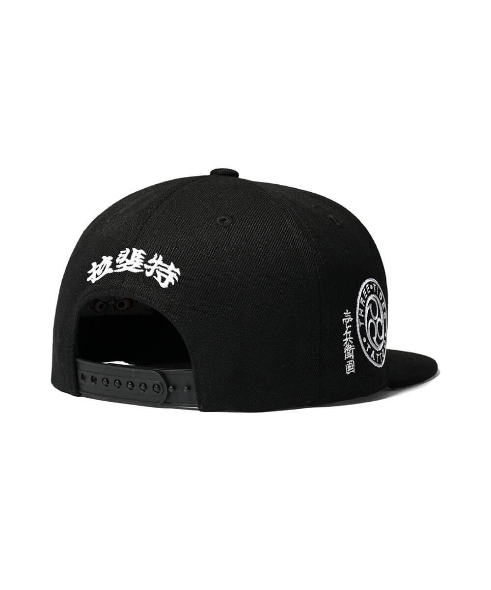 LFYT×THREE TIDES ICHIBAY HANNYA 3 SNAPBACK CAP【LE231426】