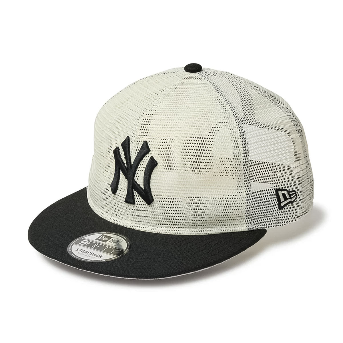 NEW ERA New York Yankees - 9FIFTY TRACKER ALL MESH CHROME/BLACK【14388561】