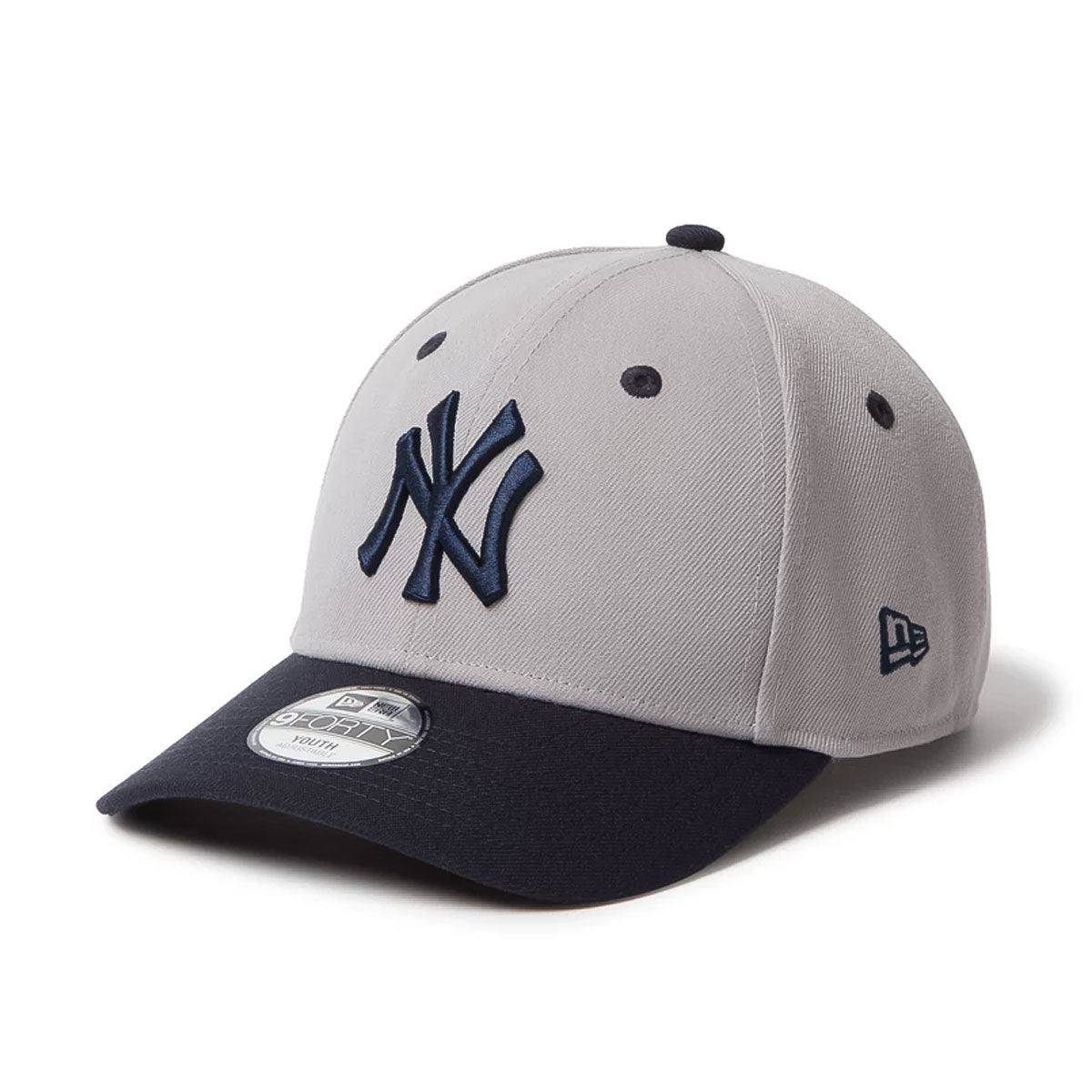 NEW ERA New York Yankees - Youth 9FORTY 2-Tone GRAY/NAVY 【14671599】
