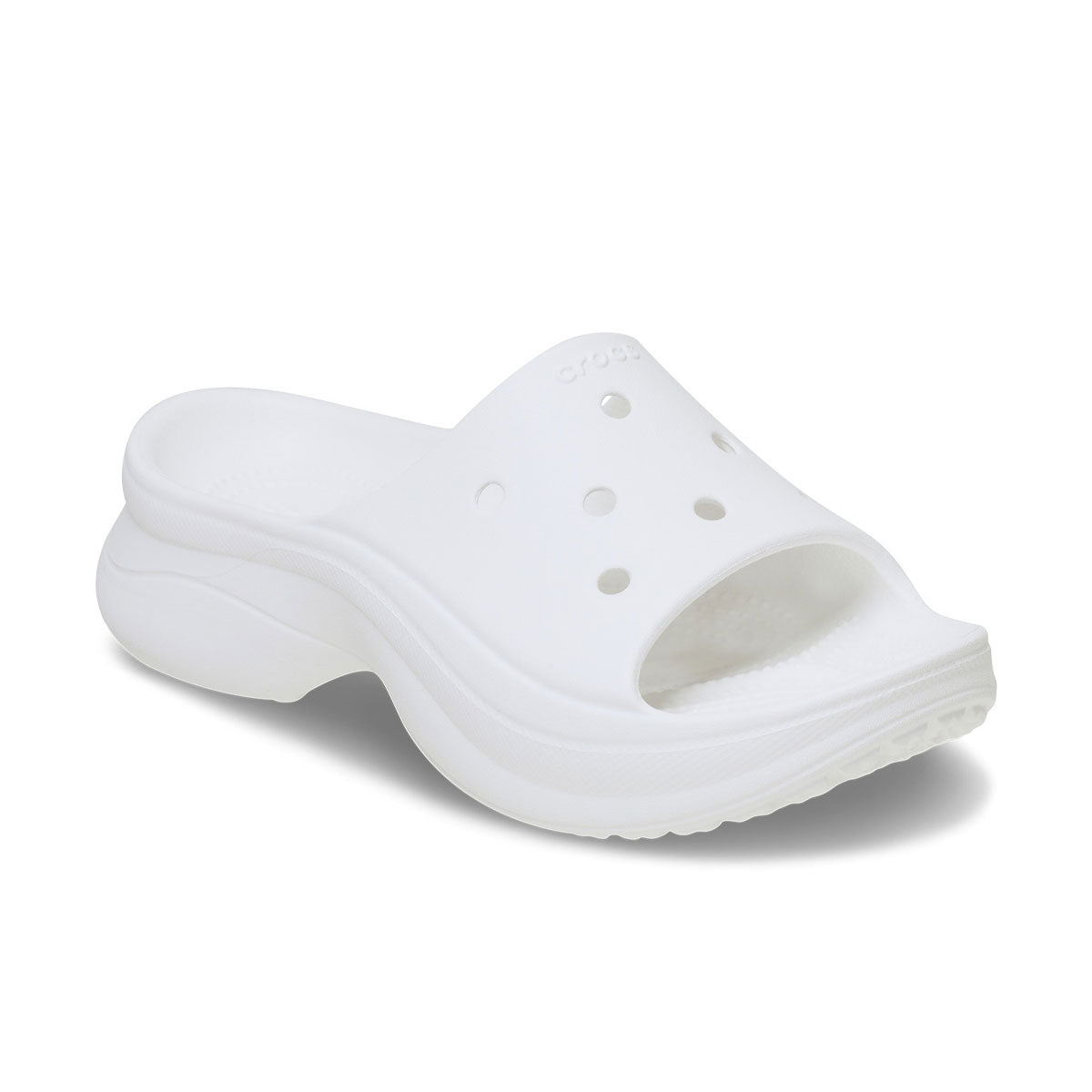 crocs - WMNS Bae Slide WHITE 【211108-100】