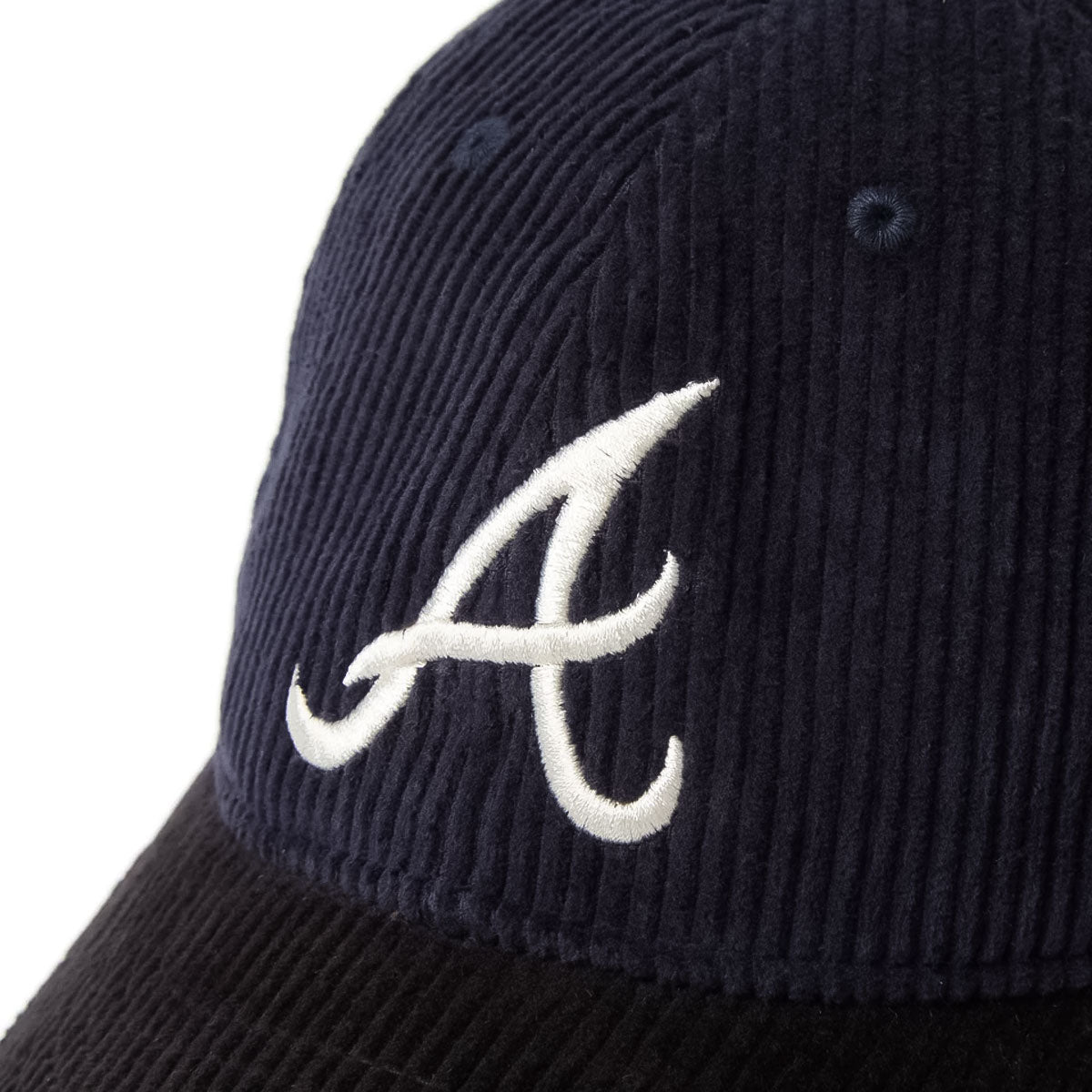 NEW ERA Atlanta Braves - Youth 9TWENTY Corduroy NAVY/BLACK【14671643】
