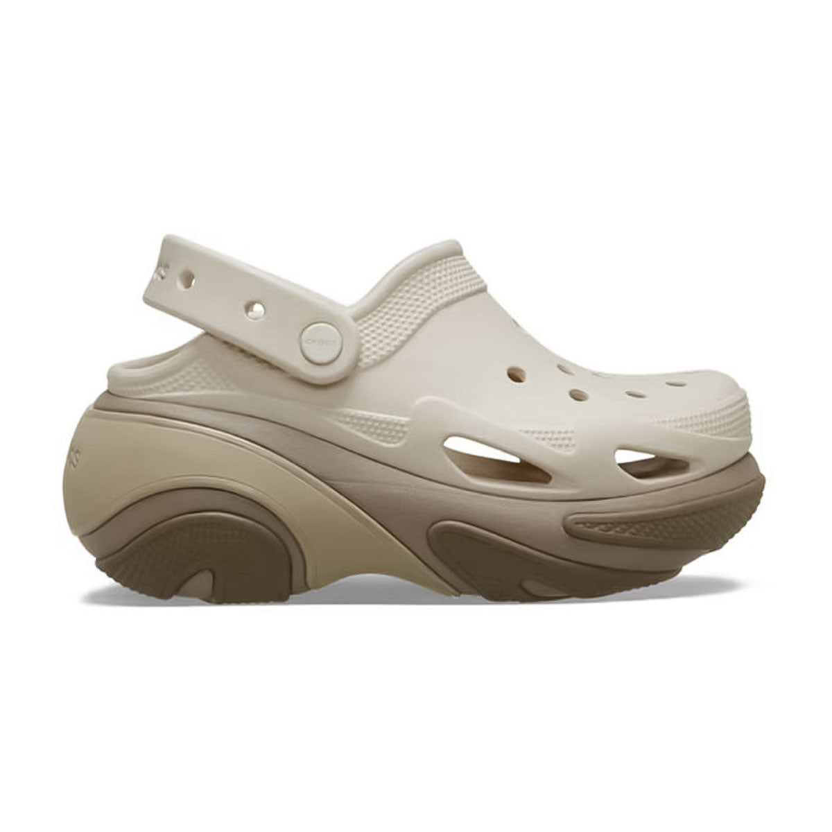 CROCS - MENS WMNS BUBBLE CRUSH CLOG TAUPE 【210061-214】