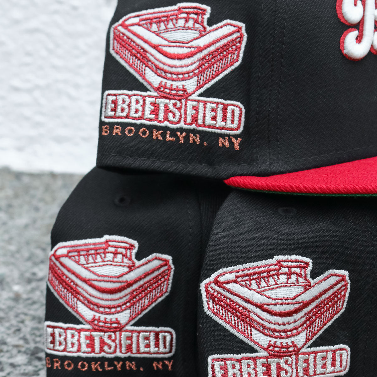 NEW ERA Brooklyn Dodgers - 59Fifty Ebbets Field Black/Red